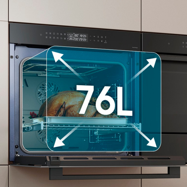 Cuptor încorporabil Samsung NV7B4245VAK/WT Black A+, 76 l photo 15