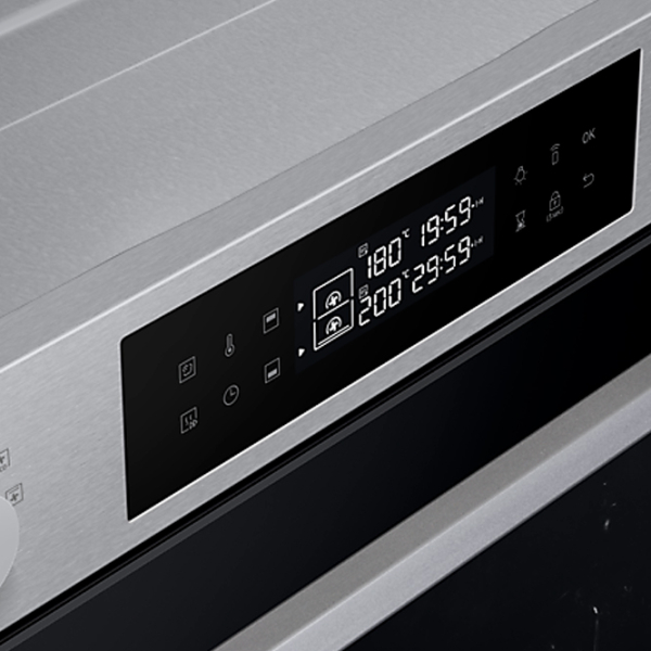 Cuptor încorporabil Samsung NV7B4445UAS/WT Silver A+, 76 l photo 8