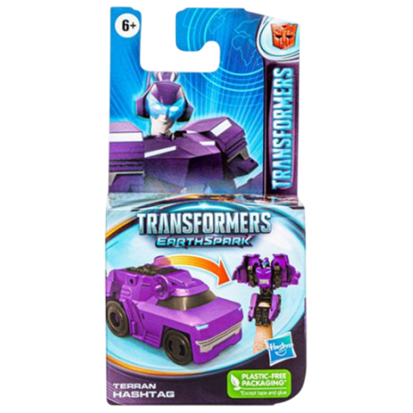 Figurină Transformers Terran Hashtag Earth Spark 4+ / Purple photo 5