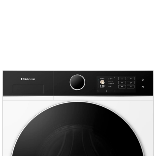 Mașină de spălat Hisense WF5I9043BWFS White 9 kg, 1400 rpm, A photo 9