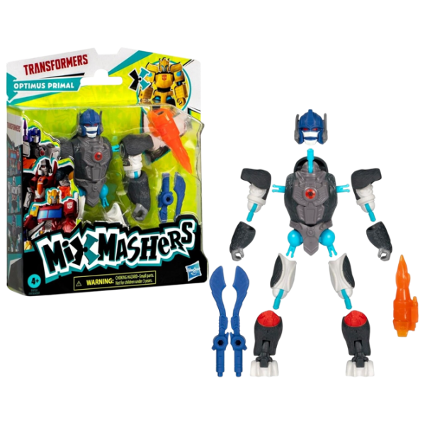Figurină Transformers Mixmashers Optimus Primal 4+ / Gray photo 4