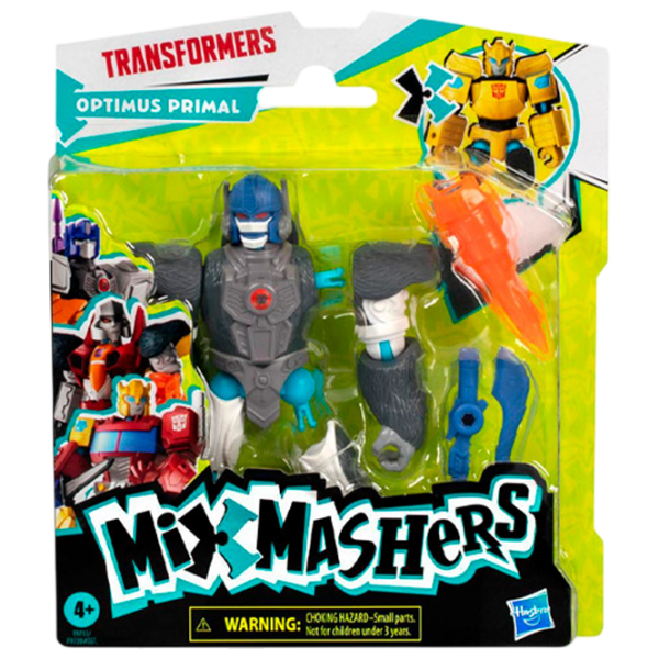 Figurină Transformers Mixmashers Optimus Primal 4+ / Gray photo 5