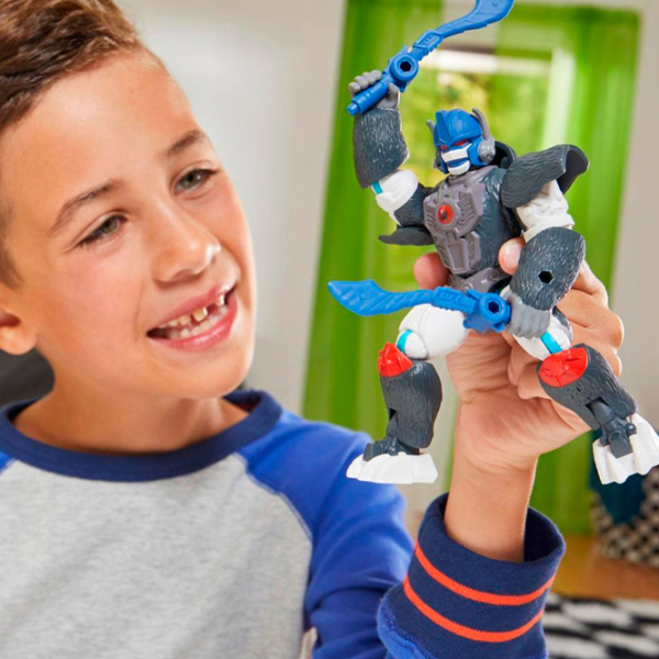 Figurină Transformers Mixmashers Optimus Primal 4+ / Gray photo 6