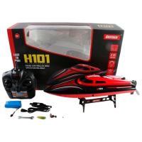 Barcă ChiToys 58007 Black
Red 