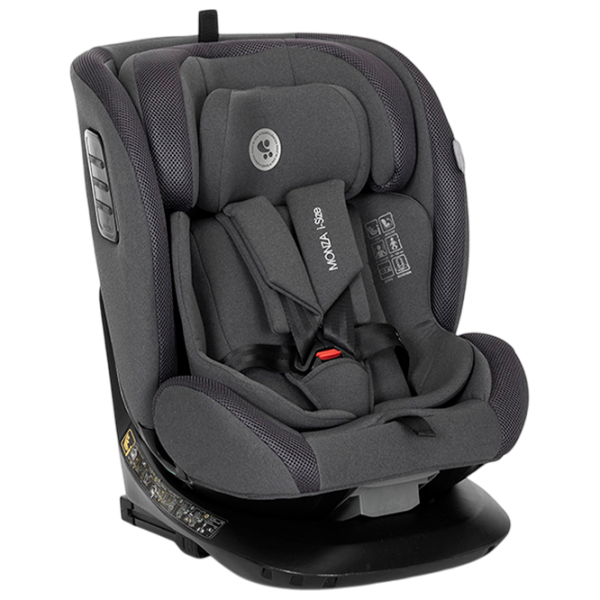 Детское автокресло BabyGo Monza 10072022506 Серый 0 месяцев - 12 лет, 36 кг photo 1