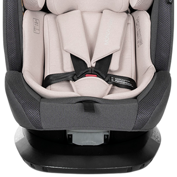 Детское автокресло BabyGo Monza 10072022507 Бежевый 0 месяцев - 12 лет, 36 кг photo 3