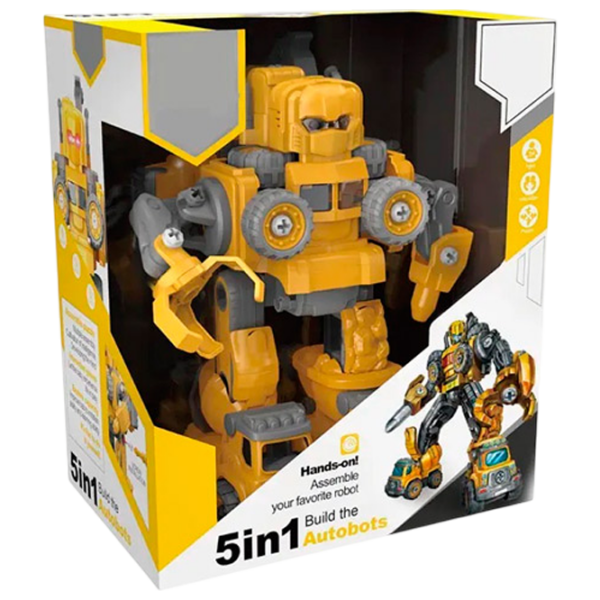 Figurină ChiToys Autobots 5+ / Yellow photo 1