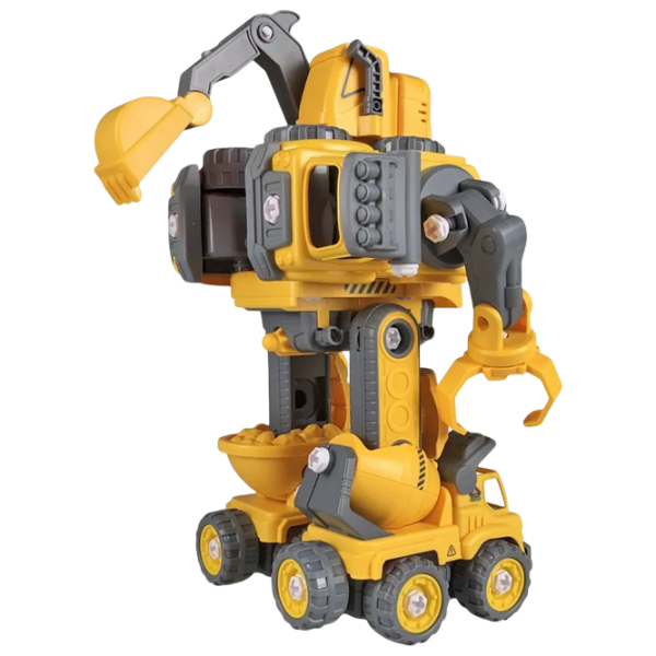 Figurină ChiToys Autobots 5+ / Yellow photo 2