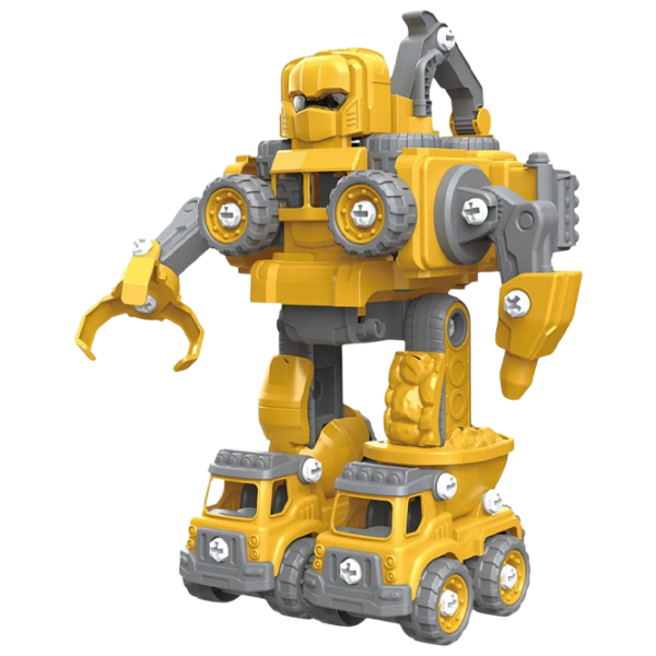 Figurină ChiToys Autobots 5+ / Yellow photo 4