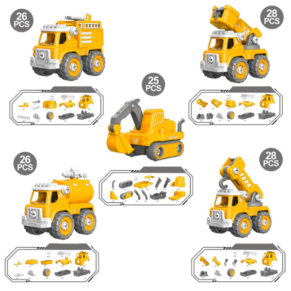Figurină ChiToys Autobots 5+ / Yellow photo 5