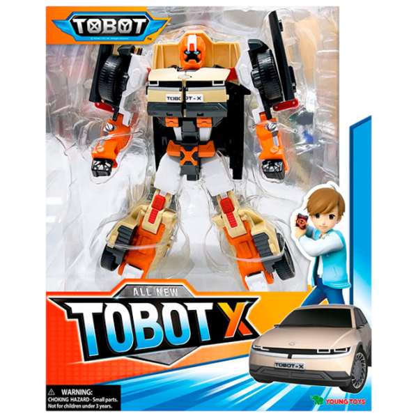 Figurină Young Toys All New Tobot X 4+ / Orange photo 5