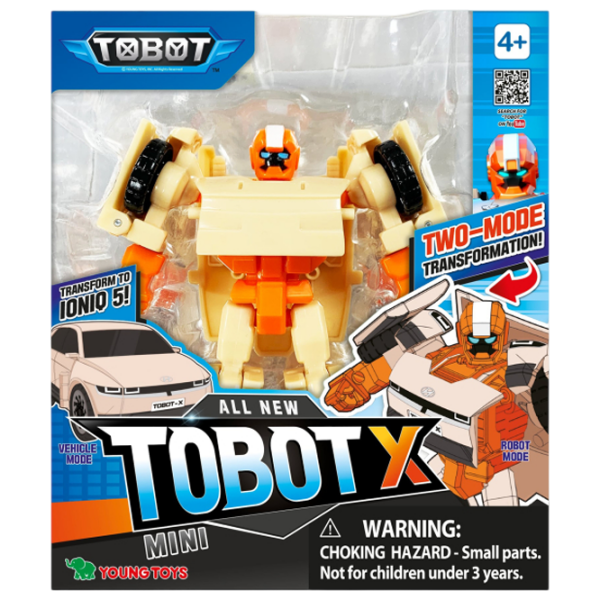 Figurină Young Toys All New Tobot X Mini 4+ / Orange photo 5
