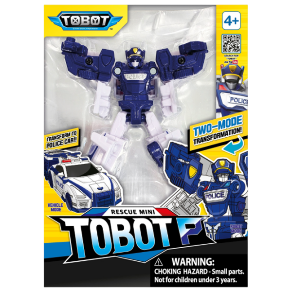 Figurină Young Toys Rescue Mini Tobot P 4+ / Blue photo 5