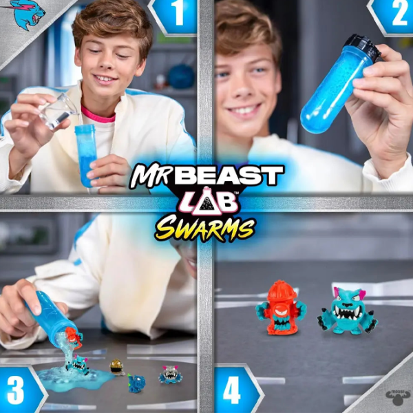Figurine Mr.Beast Lab Swarms 5+ / Blue photo 4