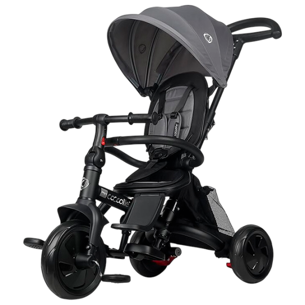 Triciclu Coccolle Alegra Gray  Metal / Pentru copii photo 1