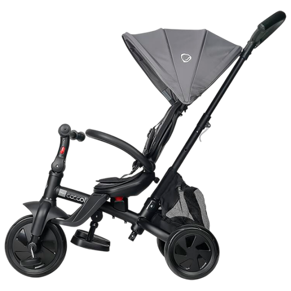 Triciclu Coccolle Alegra Gray  Metal / Pentru copii photo 3