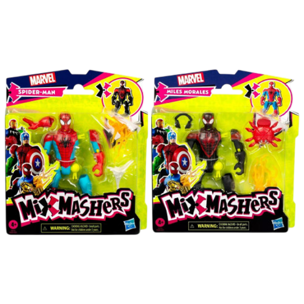 Figurină Avengers Mixmashers Spider-Man 4+ / Multicolor photo 1