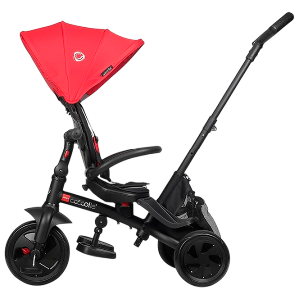 Triciclu Coccolle Alegra Red  Metal / Pentru copii photo 4