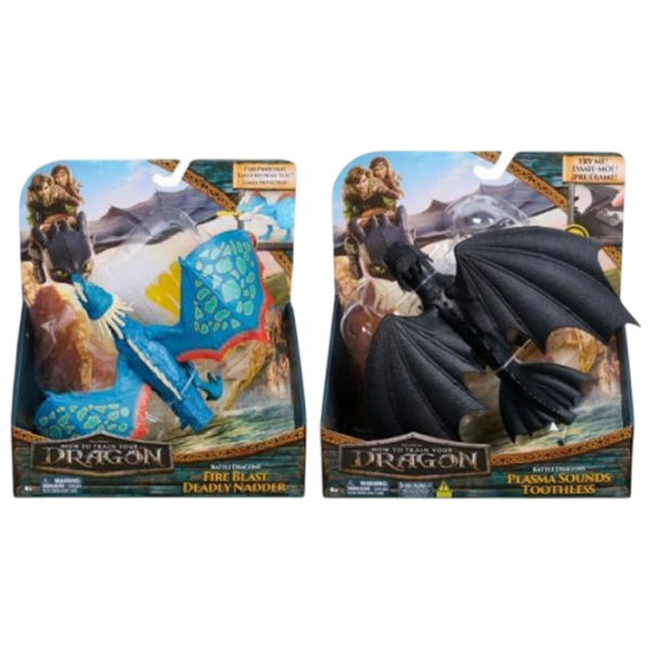 Figurină Spin Master Battle Dragon How to Train Your Dragon 4+ / Black photo 8