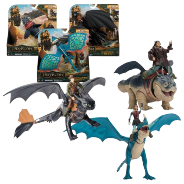 Figurine Spin Master How to Train Your Dragon Viking & Dragon 5+ / Multicolor photo 3