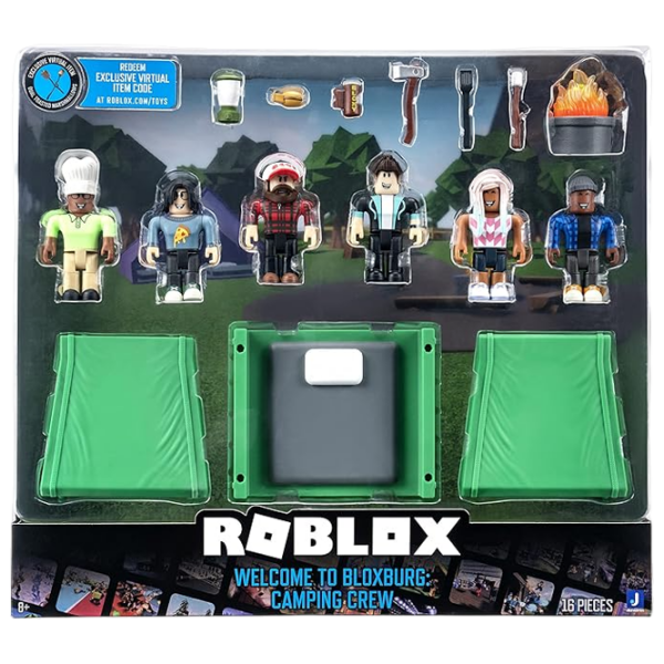 Фигурка Roblox Action Collection Welcome to Bloxburg: Camping Crew 6+ / Разноцветный photo 3