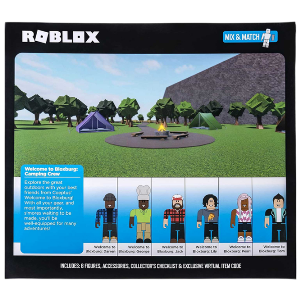 Фигурка Roblox Action Collection Welcome to Bloxburg: Camping Crew 6+ / Разноцветный photo 4