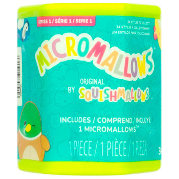 Jucărie interactivă Squishmallows Micromallows Blind plush SQMM0040 Multicolor Pentru copii, 3+ photo 3