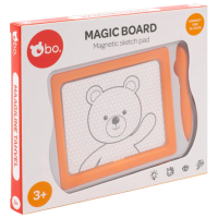 Планшет для рисования Bo. Magnetic Board Sketch pad 8007ML Белый Для детей, 3+
