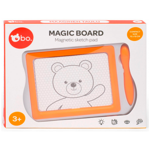 Планшет для рисования Bo. Magnetic Board Sketch pad 8007ML Белый Для детей, 3+ photo 3