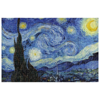 Puzzle Londji Starry Night Van Gogh (PZ049) Numărul de piese: 150, Vârsta recomandată: 6+