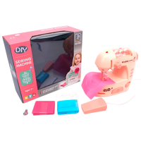 Jucărie interactivă Richi Tichi Sewing machine 44854 Pink Pentru fetițe, 3+