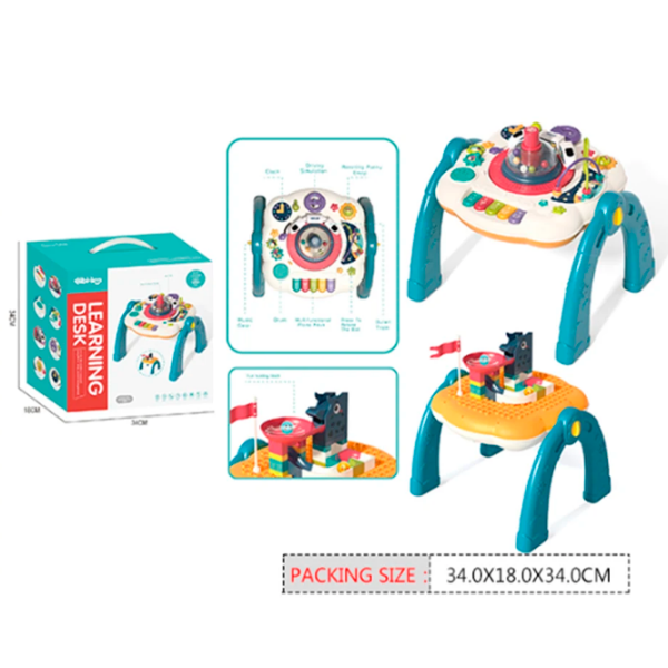 Интерактивная игрушка ChiToys Learning Desk 69925 Разноцветный Для детей, 3+ photo 3