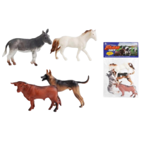 Figurine Optmarket Animale domestice 3+ / Multicolor