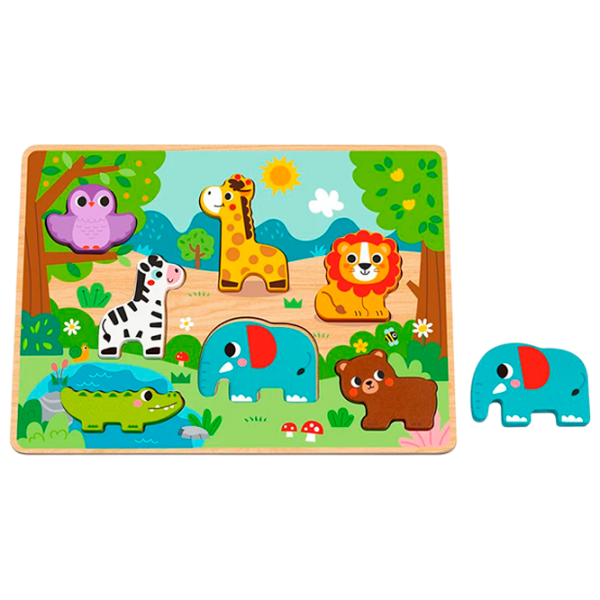 Joc educativ Tooky Toy HP027 51513 Multicolor Pentru copii, 1+ photo 1