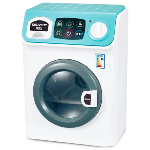 Jucărie interactivă ChiToys My Home Washing Machine 28704 White Pentru fetițe, 3+ photo 2