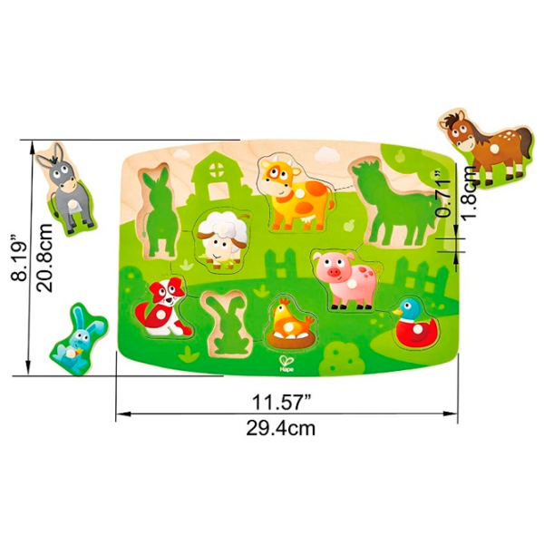 Развивающий набор Hape E1408 Зеленый Для детей, 2+ photo 3