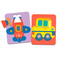 Joc educativ Clementoni Mijloace de transport 16718 Multicolor Pentru copii, 2+