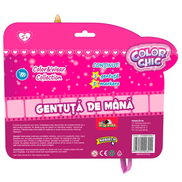 Креативный набор Color Chic INT6011 Розовый Для девочек, 5+ photo 3