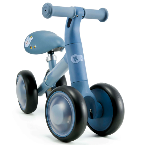 Bicicletă fără pedale KinderKraft CUTIE FLASH 5.9" Blue Black Metal / Pentru copii photo 4