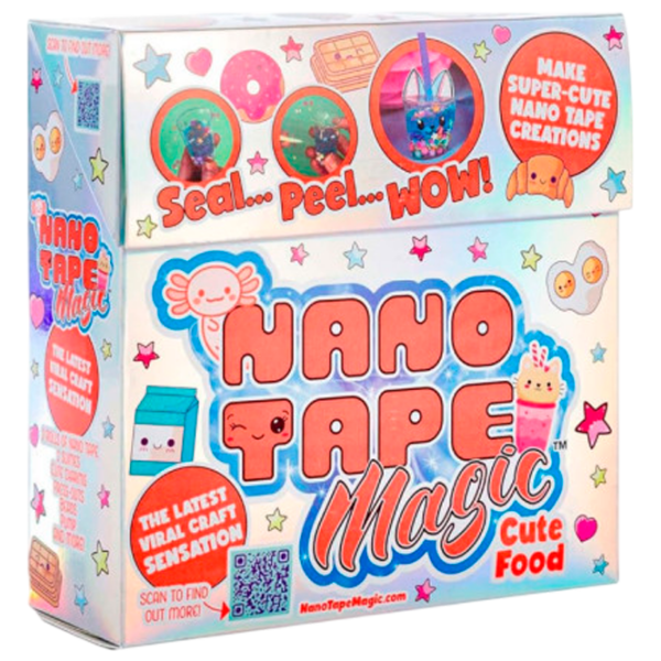 Set de creație Nano Tape Magic Classic - Cute Food 98615 Orange Pentru copii, 6+ photo 1