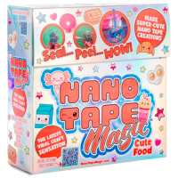 Set de creație Nano Tape Magic Classic - Cute Food 98615 Orange Pentru copii, 6+