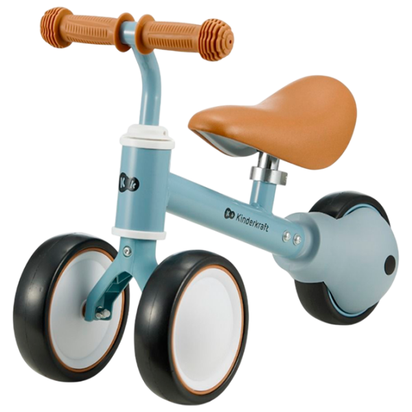 Bicicletă fără pedale KinderKraft Cutie 5.9" Light Blue White Metal / Pentru copii photo 1