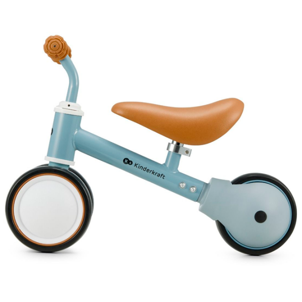Bicicletă fără pedale KinderKraft Cutie 5.9" Light Blue White Metal / Pentru copii photo 2