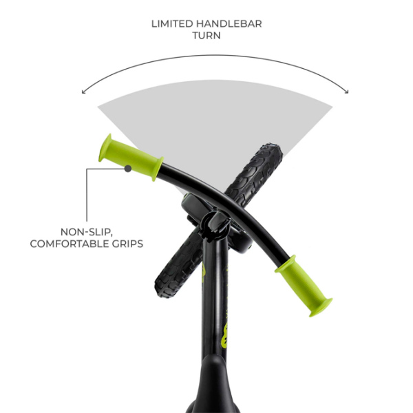 Bicicletă fără pedale KinderKraft 2Way Next 11" 11" Black  Metal / Pentru copii photo 7