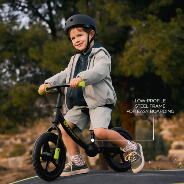 Bicicletă fără pedale KinderKraft 2Way Next 11" 11" Black  Metal / Pentru copii photo 10