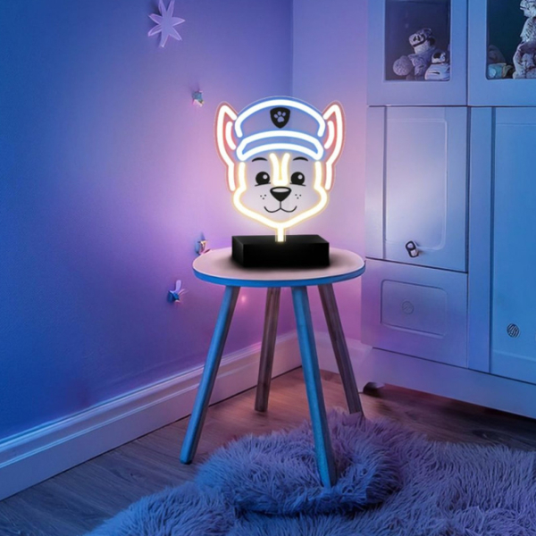 Lampă de masă Paw Patrol Chase Multicolor USB photo 5
