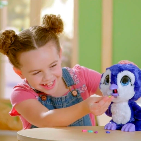 Интерактивная игрушка FurReal Lil' Wilds Posey the Penguin F3512 Синий Для детей, 4+ photo 5