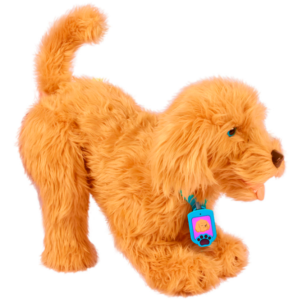 Jucărie interactivă My Fuzzy Friends Moji Labrador 18207R Brown Pentru copii, 4+ photo 4