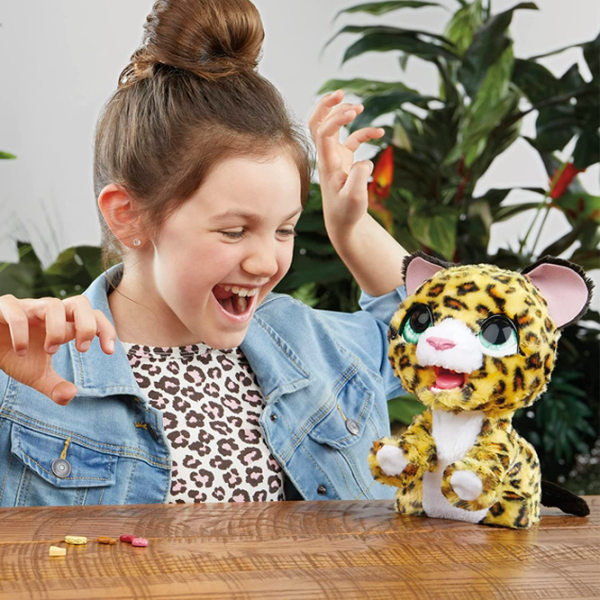 Интерактивная игрушка FurReal Lil' Wilds Leopard F4394 Желтый Для детей, 4+ photo 4