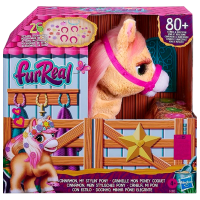 Jucărie interactivă FurReal Friends Cinnamon, My Stylin' Pony F4395 Brown Pentru fetițe, 4+